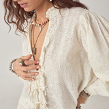Maison Hotel Irene Blouse - Blanc Bohame