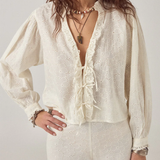 Maison Hotel Irene Blouse - Blanc Bohame