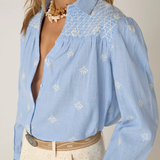 Maison Hotel James Shirt - Sky Blues