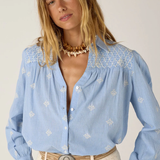 Maison Hotel James Shirt - Sky Blues