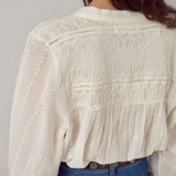 Maison Hotel Paoli Blouse - Bianco