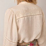 Maison Hotel Virgina Blouse - Linen Solstice