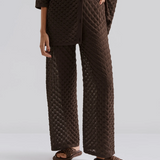 Malina Alissa Knitted Pants - Chocolate