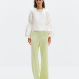 Malina Cia Double Pouf Sleeve Blouse - Ivory