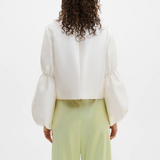 Malina Cia Double Pouf Sleeve Blouse - Ivory