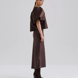 Malina Cleo Blouse - Chocolate