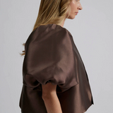 Malina Cleo Blouse - Chocolate