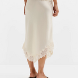 Malina Heylin Midi Skirt - Pearl