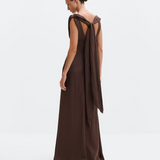 Malina Jacqueline Maxi Dress - Chocolate