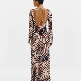 Malina Jennelie Maxi Dress - Burnt Leaf