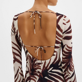 Malina Jennelie Maxi Dress - Burnt Leaf