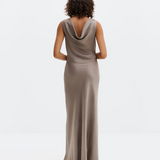 Malina Leah Maxi Dress - Graphite
