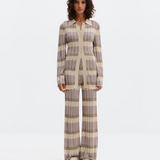 Malina Linnea Cardigan - Multi Taupe