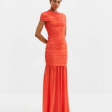 Malina Loana Maxi Dress - Coral