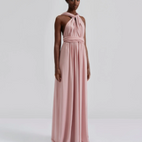 Malina Lola Wrap Dress - Blush