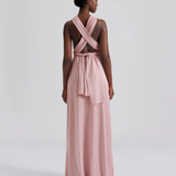 Malina Lola Wrap Dress - Blush