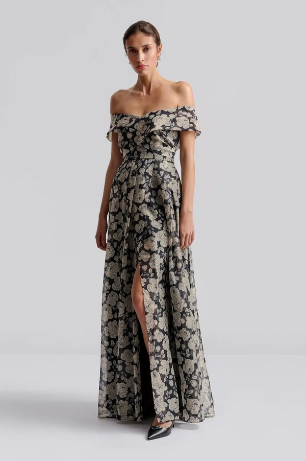 Malina Lovelia Maxi Dress - Peony