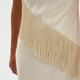 Malina Lovis Midi Dress - Pearl