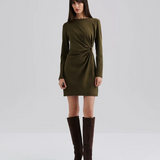 Malina Mailey Mini Dress - Olive