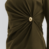 Malina Mailey Top - Olive