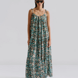 Malina Mare Maxi Dress - Ocean Corals