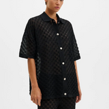 Malina Moa Knitted Shirt - Black