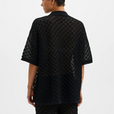 Malina Moa Knitted Shirt - Black