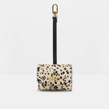 Malina Monogram AirPods Leather Case - Shaded Dot