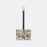 Malina Monogram AirPods Leather Case - Shaded Dot