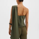 Malina Neija Top - Dusty Olive