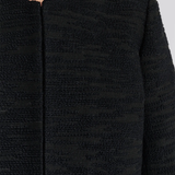 Malina Ruthie Cropped Boucle Blazer - Black