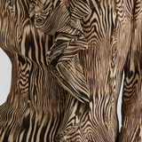 Malina Suzie Sheer Frill Blouse - Moire