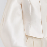 Malina Vendela Balloon Sleeve Blouse - Ivory