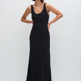 Matteau Bias Tank Dress - Black