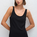 Matteau Bias Tank Dress - Black