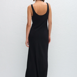 Matteau Bias Tank Dress - Black