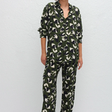 Matteau Long Sleeve Silk Shirt - Agave