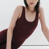 Nagnata Avika Wool Tank - Mulberry