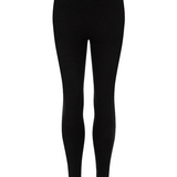 Nagnata Classic Wool Rib Legging - Black