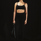 Nagnata Classic Wool Rib Legging - Black