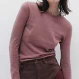 Nagnata Essentials Long Sleeve Top - Rose