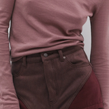 Nagnata Essentials Long Sleeve Top - Rose