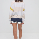 Nagnata Organic Ivy Crop Polo - Vanilla