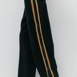 Nagnata Organic Side Snap Track Pant - Black