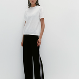 Nagnata Soma Rainbow Stripe Pant - Black