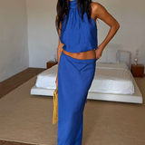 Never Fully Dressed Cobalt Billie Top