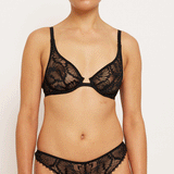 Ohen The Teardrop Bra - Black
