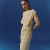 One Of Others Pallas Midi Dress - Limon