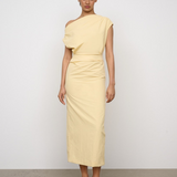 One Of Others Pallas Midi Dress - Limon