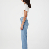 Outland Denim Zoe High Straight Jean - Kingfisher